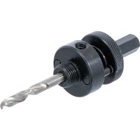   BGS DIY Befogótartó lyukfűrészekhez | központosító fúróval (BGS 50399)