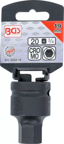 BGS technic 3/4" Imbusz bitfej, 19 mm (BGS 5054-19)