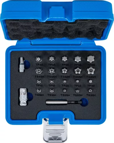 BGS technic Behajtófej készlet | TS-profil (Torx Plus) | 23 darabos (5056)