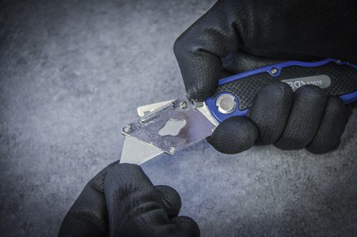 BGS technic Trapéz pengés összecsukható kés, 145 mm (BGS 50605)