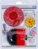 BGS DIY Kefefeltét-készlet | fúrógépekhez | 3 darabos (BGS 50913)