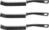 BGS DIY Sarok-tisztítási kefe szett kemény szálakkal | 230 mm | 3 darabos (50915)