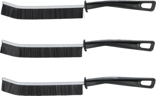 BGS DIY Sarok-tisztítási kefe szett kemény szálakkal | 230 mm | 3 darabos (50915)