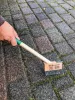 BGS DIY Drótkefe gyomokhoz fugákban | rövid nyél | kaparóval | 300 mm (50926)