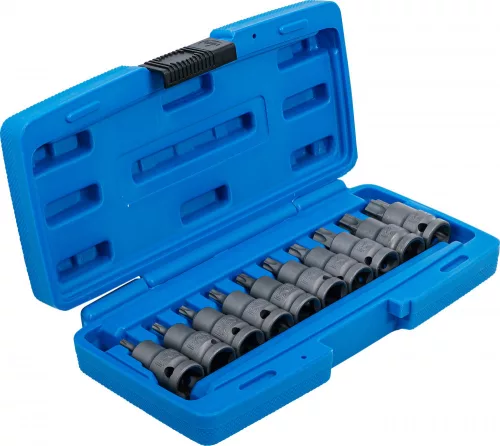 BGS technic 10 db-os Torx dugókulcs légkulcshoz, T20 - T70 (BGS 5097)