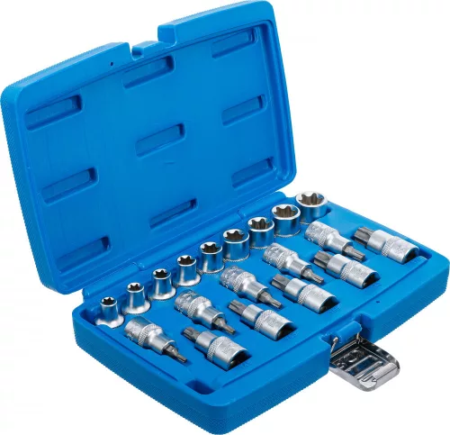 BGS technic 19 részes 1/2" Torx bitfej és dugókulcs készlet (BGS 5100)