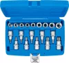 BGS technic 19 részes 1/2" Torx bitfej és dugókulcs készlet (BGS 5100)