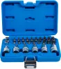 BGS technic 27 részes Torx bit és bitfej készlet (BGS 5101)