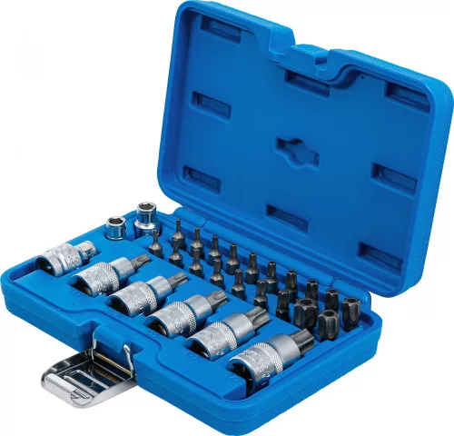 BGS technic 27 részes Torx bit és bitfej készlet (BGS 5101)