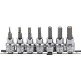   BGS technic 7 részes Imbusz bitfej készlet, 3/8", col méretek: 1/8" - 3/8" (BGS 5104)