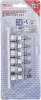 BGS technic Imbusz bitfej készlet 7 részes, 3/8", gömbfejű (BGS 5109)