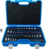 BGS technic Behajtófej- és dugókulcs-készlet | E-profil / T-profil (Torx) / T-profil (Torx) furattal / TP-profil (Torx plus) | 60 darabos (5135)