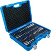BGS technic Behajtófej- és dugókulcs-készlet | E-profil / T-profil (Torx) / T-profil (Torx) furattal / TP-profil (Torx plus) | 60 darabos (5135)