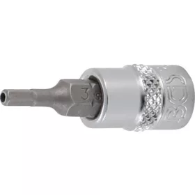   BGS Technic Behajtófej | 6,3 mm (1/4") | belső hat szögletű hajtás furattal 3 mm (BGS 5156-3)