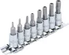 BGS technic 1/4" Imbusz bitfej készlet | furattos kivitel | 2 - 7 mm | 8 darabos (BGS 5156)