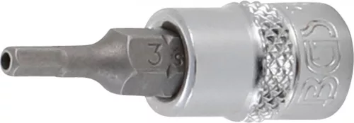 BGS technic 1/4" Imbusz bitfej készlet | furattos kivitel | 2 - 7 mm | 8 darabos (BGS 5156)