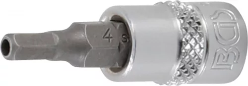 BGS technic 1/4" Imbusz bitfej készlet | furattos kivitel | 2 - 7 mm | 8 darabos (BGS 5156)
