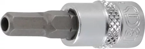 BGS technic 1/4" Imbusz bitfej készlet | furattos kivitel | 2 - 7 mm | 8 darabos (BGS 5156)