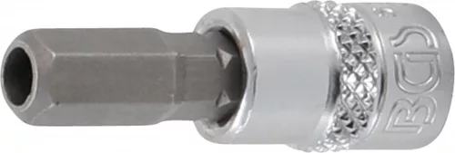 BGS technic 1/4" Imbusz bitfej készlet | furattos kivitel | 2 - 7 mm | 8 darabos (BGS 5156)
