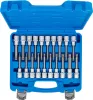 BGS technic Bitfej készlet, 1/2", Imbusz, T-profil (Torx), XZN gömbvéggel, 20 darabos (5170)