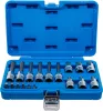 BGS technic Bitfej készlet, 1/4" / 1/2", Imbusz, 18 darabos (5171)