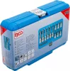 BGS technic Bitfej készlet, 1/4" / 1/2", T-profil (Torx), 18 darabos (5173)