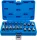 BGS technic Bitfej készlet, 1/4" / 1/2", T-profil (Torx) furattal, 18 darabos (5174)