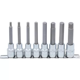   BGS technic Bitfej készlet, 1/2", Imbusz 5 - 13 mm, 8 darabos (5176)