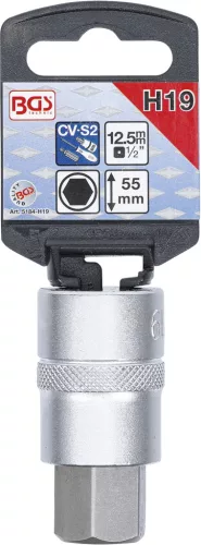BGS technic 1/2" Imbusz bitfej, 19x55 mm (BGS 5184-H19)