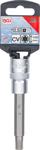 BGS technic 1/2" Ribe bitfej, R9x100 mm (BGS 5184-R9)