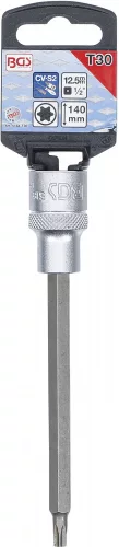 BGS technic 1/2" Torx bitfej, T30x140 mm (BGS 5184-T30)