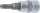 BGS technic 1/4" Biztonsági Torx (fúrt) bitfej, TS25x38 mm (BGS 5184-TS25)