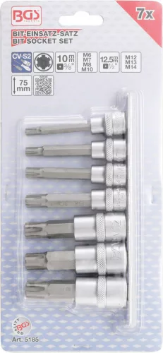 BGS technic bitfej készlet Ribe, 1/2" + 3/8" (BGS 5185)