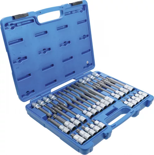 BGS technic 1/2" Bit Dugókulcs fej készlet | TP-profil (Torx Plus) TP20 - TP70 | 32 darabos (BGS 5190)