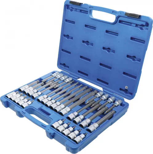 BGS technic 1/2" Bit Dugókulcs fej készlet | TP-profil (Torx Plus) TP20 - TP70 | 32 darabos (BGS 5190)