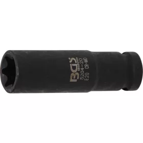   BGS technic 1/2" Torx hosszított dugókulcs légkulcshoz, E20 (BGS 5204-20)