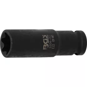   BGS technic 1/2" Torx hosszított dugókulcs légkulcshoz, E22 (BGS 5204-22)