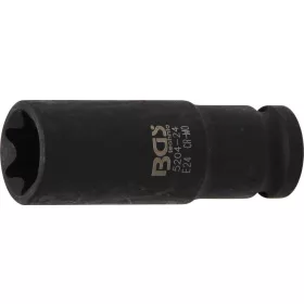   BGS technic 1/2" Torx hosszított dugókulcs légkulcshoz, E24 (BGS 5204-24)