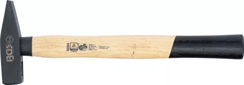 BGS technic Lakatos kalapács 400 g, Hickory nyéllel, DIN 1043 (BGS 52304)