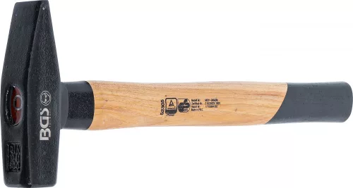 BGS technic Lakatos kalapács 500 g, Hickory nyéllel, DIN 1044 (BGS 52305)