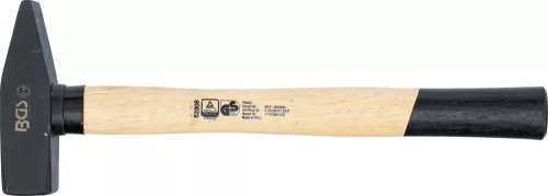BGS technic Lakatos kalapács 800 g, Hickory nyéllel, DIN 1045 (BGS 52308)