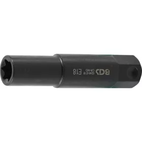   BGS technic E-Torx dugókulcs, E18, 100mm hosszú, 22mm-es hatszög befogás (BGS 5246-E18)