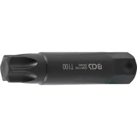   BGS technic Torx bit (nem fúrt), T100, 100mm hosszú, 22mm-es hatszög befogás (BGS 5246-T100)