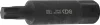 BGS technic Torx bit (nem fúrt), T60, 100mm hosszú, 22mm-es hatszög befogás (BGS 5246-T60)