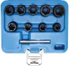 BGS technic 10 részes speciális csavarkiszedő készlet , 10-19mm, 3/8" (BGS 5265)