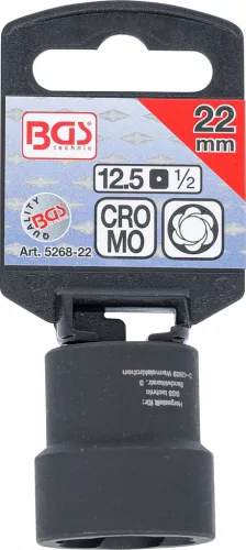BGS technic 1/2" Speciális csavarkiszedő dugófej, 22mm (BGS 5268-22)