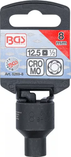BGS technic Speciális csavarkiszedő dugókulcs fej, 8mm (BGS 5269-8)