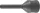 BGS technic 1/4" Izzítógyertya elektróda kiszedő dugófej, 2.6mm, a BGS 5290 izzító gyertya elektróda elávolító készletből (BGS 5290-2.6)