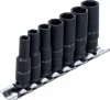 BGS technic Levegős dugókulcskészlet hatszögletű, mély | 6,3 mm (1/4") | 6 - 13 mm | 7 darabos (5299)