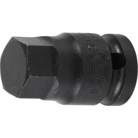   BGS technic Levegős dugókulcs | 12,5 mm (1/2") | Belső hatszögletű 19 mm (BGS 5334-H19)